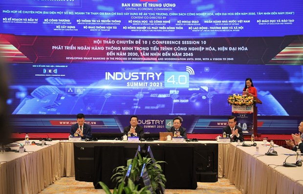 Vietnam por desarrollar banco inteligente en proceso de industrializacion y modernizacion hinh anh 1