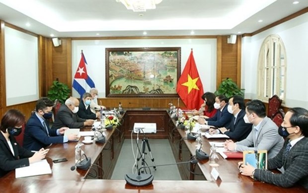 Vietnam y Cuba agilizan cooperacion en cultura, deportes y turismo hinh anh 1