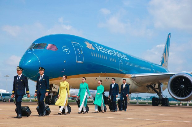 Aerolinea Vietnam Airlines entre las mejores marcas nacionales por tercer ano consecutivo hinh anh 1