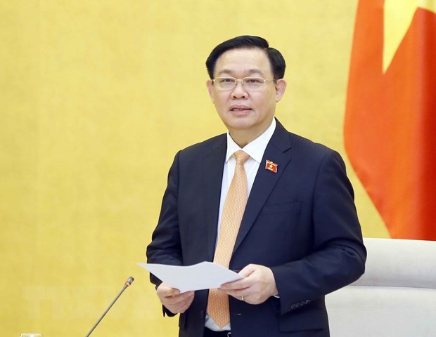 Comite Permanente de la Asamblea Nacional de Vietnam inaugurara su quinta reunion hinh anh 1