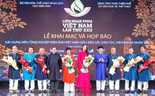 Festival Nacional de Cine de Vietnam abre sus cortinas en la ciudad de Hue hinh anh 1