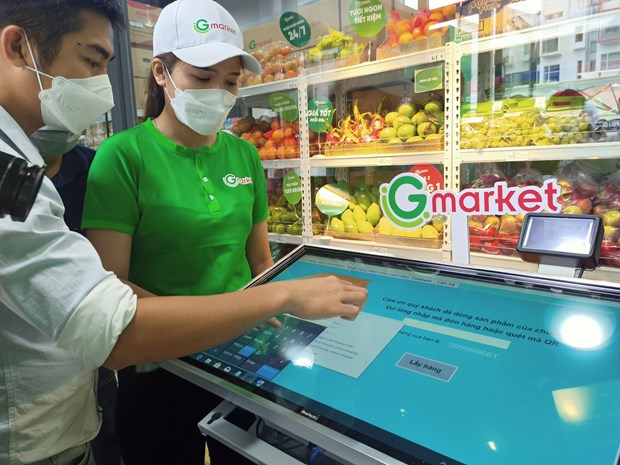 Estrenan la primera plataforma minorista digital vietnamita hinh anh 1