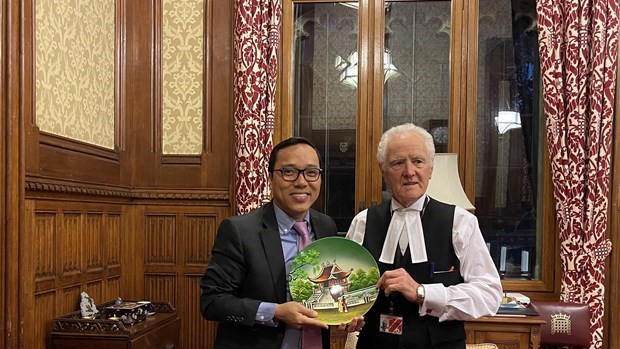 Vietnam y Reino Unido promueven la cooperacion parlamentaria hinh anh 1