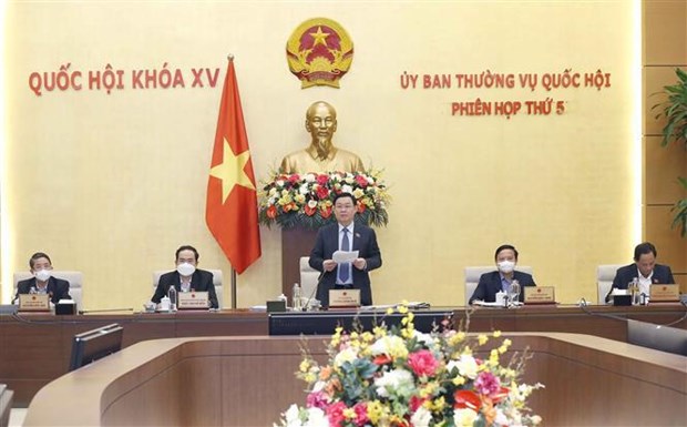 Concluye V reunion del Comite Permanente de Asamblea Nacional de Vietnam hinh anh 1