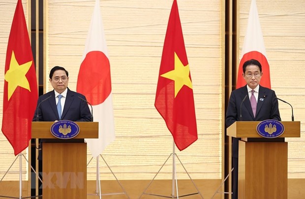 Emiten declaracion conjunta Vietnam - Japon hinh anh 1