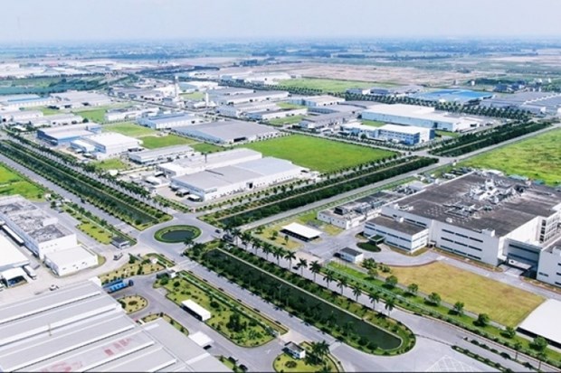 Provincia vietnamita coopera con grupo japones Sumitomo para expandir parque industrial local hinh anh 1