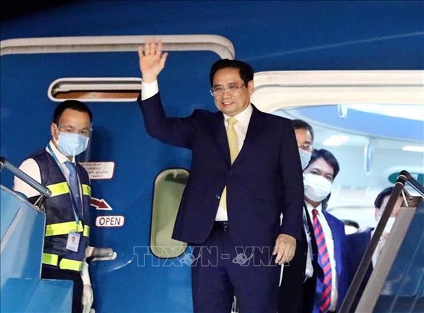 Primer ministro de Vietnam concluye visita a Japon hinh anh 1