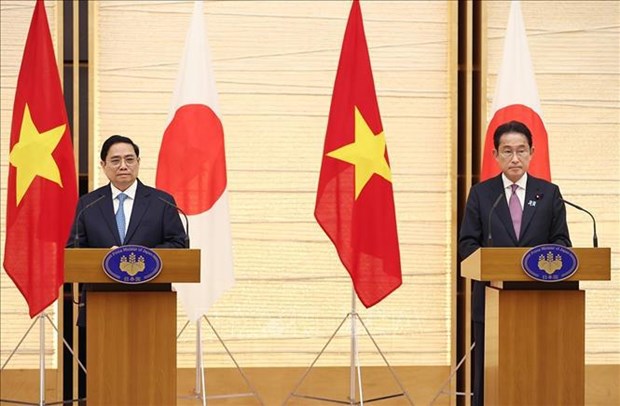 Prensa nipona destaca visita del primer ministro vietnamita a Japon hinh anh 2