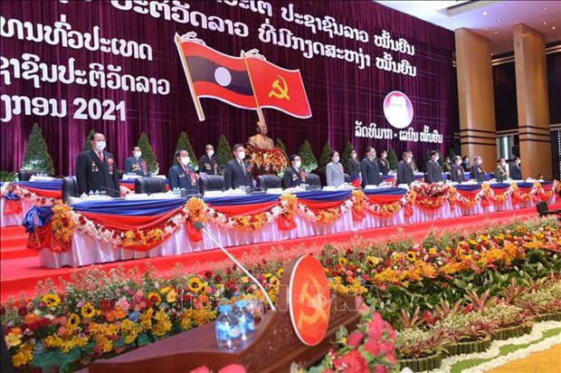 Vietnam felicita al Frente de Construccion Nacional de Laos por el exito de su Congreso hinh anh 1