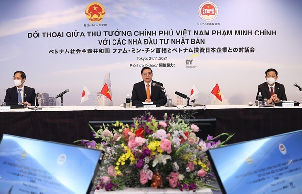 Visita del primer ministro vietnamita a Japon deja una gran impronta en nexos bilaterales hinh anh 2