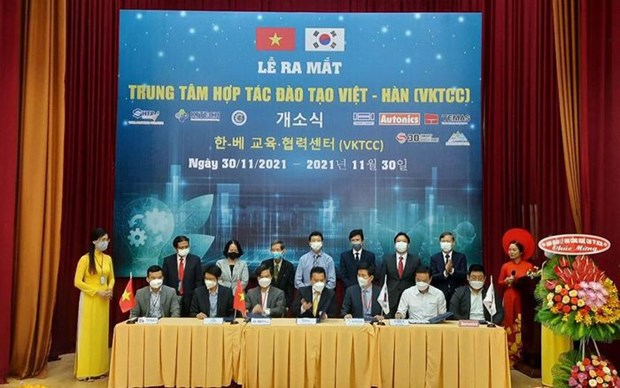 Inauguran Centro de Cooperacion y Formacion Vietnam-Corea del Sur hinh anh 1