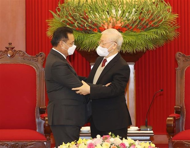 Resaltan relacion especial entre Vietnam y Laos hinh anh 1