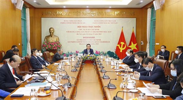 Resaltan aportes del Presidente Ho Chi Minh al Partido Comunista de Francia hinh anh 2