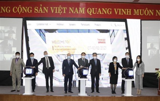 Abren exposicion virtual de la industria alimentaria de Vietnam hinh anh 1