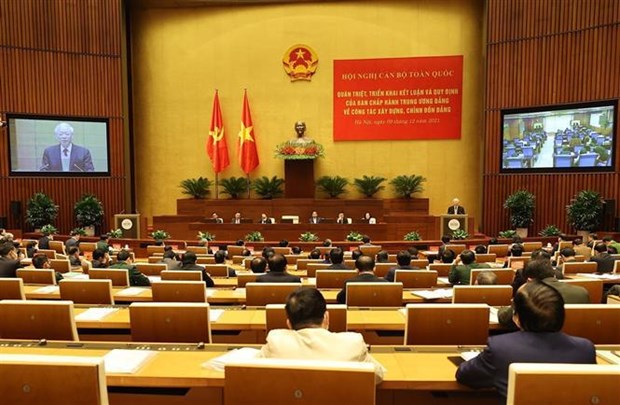 Instan a fortalecer construccion del Partido y el sistema politico en Vietnam hinh anh 2