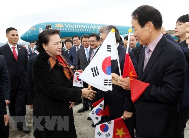 Destacan significado de la visita del presidente del Parlamento de Vietnam a Corea del Sur hinh anh 1
