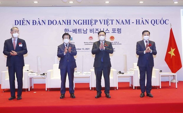 Efectuan Foro Empresarial Vietnam-Corea del Sur hinh anh 1