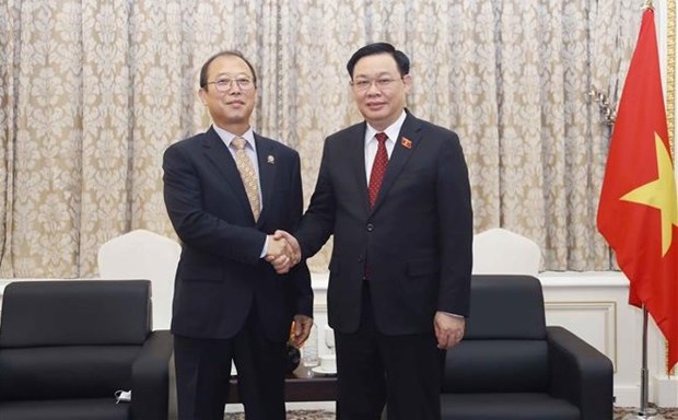 Presidente del Parlamento vietnamita destaca relaciones con Corea del Sur hinh anh 2