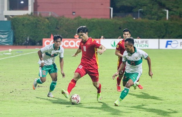 Copa AFF Suzuki 2020: Vietnam e Indonesia firman empate sin goles hinh anh 1