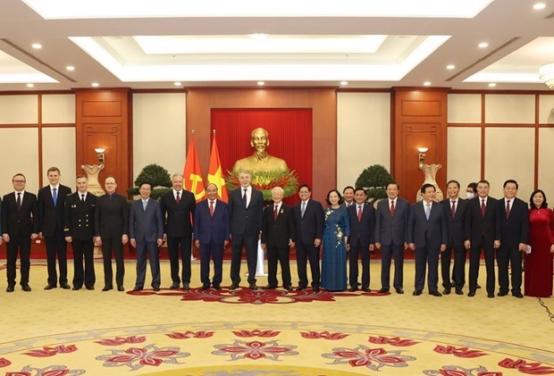 Refuerzan relaciones entre Partidos Comunistas de Vietnam y Rusia hinh anh 1