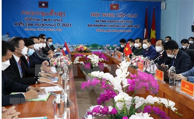 Localidades de Vietnam y Laos reafirman esfuerzos por garantizar seguridad fronteriza hinh anh 1