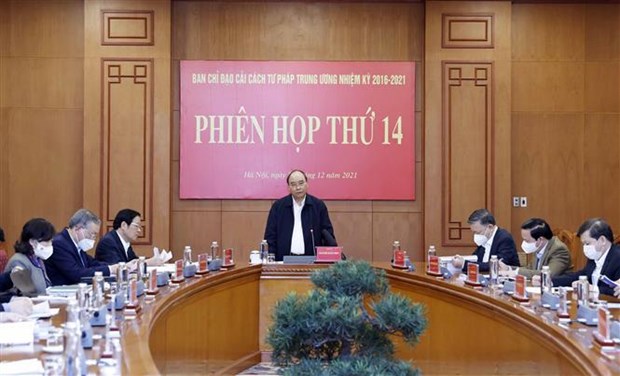 Presidente de Vietnam exige mejorar formacion de licenciados en Derecho hinh anh 1