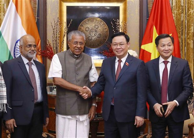 Vietnam por agilizar lazos con el estado indio de Kerala hinh anh 1