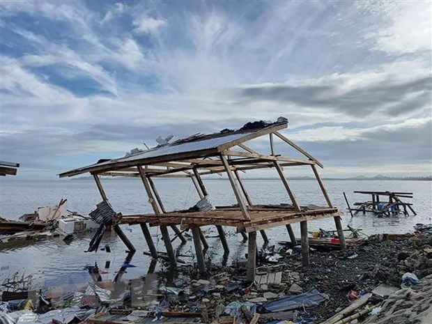 Vietnam envia condolencias a Filipinas por danos causados ​​por supertifon Rai hinh anh 1