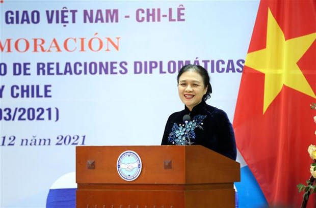 Vietnam y Chile conmemoran aniversario 50 de nexos diplomaticos hinh anh 2
