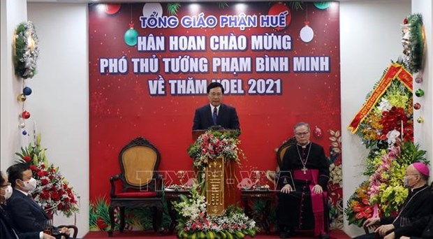 Viceprimer ministro de Vietnam felicita a la comunidad catolica por la Navidad hinh anh 1