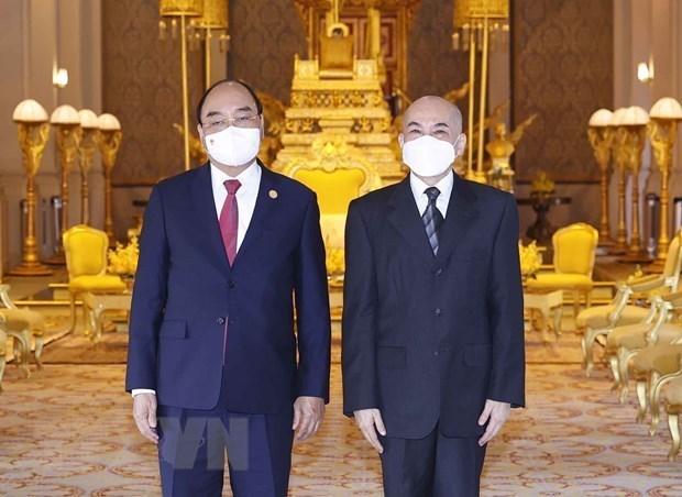Presidente de Vietnam concluye con exito visita de Estado a Camboya hinh anh 2