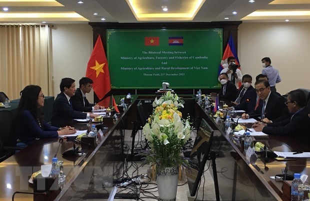 Vietnam y Camboya promueven cooperacion en agricultura, silvicultura y pesca hinh anh 2