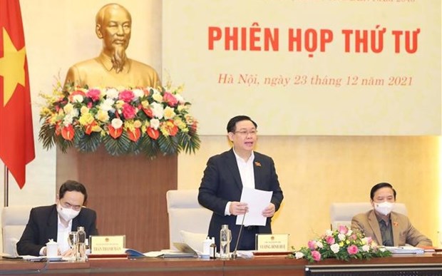 Presidente de la Asamblea Nacional de Vietnam urge a mejorar calidad de las actividades parlamentarias hinh anh 1