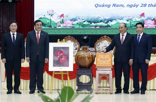 Destacan avances en desarrollo socioeconomico de provincia vietnamita de Quang Nam hinh anh 1