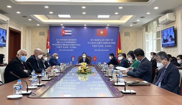 Vietnam y Cuba por elevar valor de comercio bilateral hinh anh 1