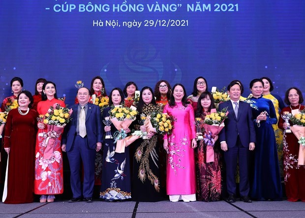 Honran a 60 mujeres empresarias sobresalientes de Vietnam en 2021 hinh anh 1