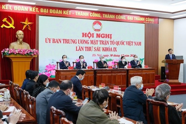 Frente de la Patria de Vietnam materializa plan de accion para 2022 hinh anh 1