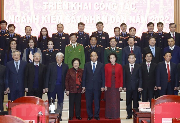Presidente de Vietnam pide mejorar eficiencia de lucha contra delincuencias hinh anh 1