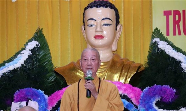 Eligen a Patriarca Supremo Interino de Sangha Budista de Vietnam hinh anh 1