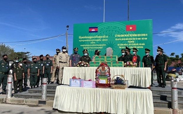 Vietnam presta apoyo a provincias fronterizas de Camboya en combate contra COVID-19 hinh anh 1