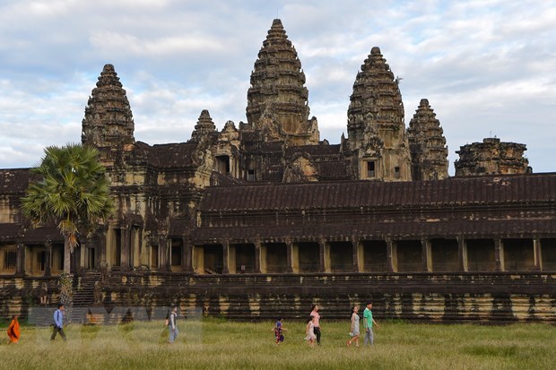 Sector turistico de Camboya se recupera a pesar de la nueva variante del coronavirus hinh anh 1