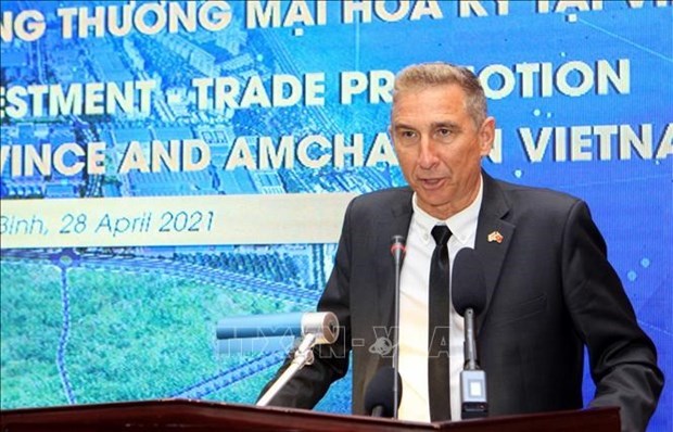 Camara de Comercio de EE.UU. en Vietnam tiene nuevo presidente hinh anh 1