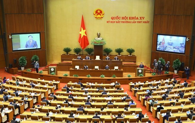 Abre primera sesion extraordinaria de Asamblea Nacional de Vietnam hinh anh 1