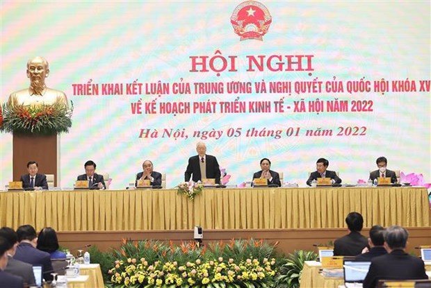 Lider partidista de Vietnam pide construir un gobierno mas renovado, creativo e integral hinh anh 2