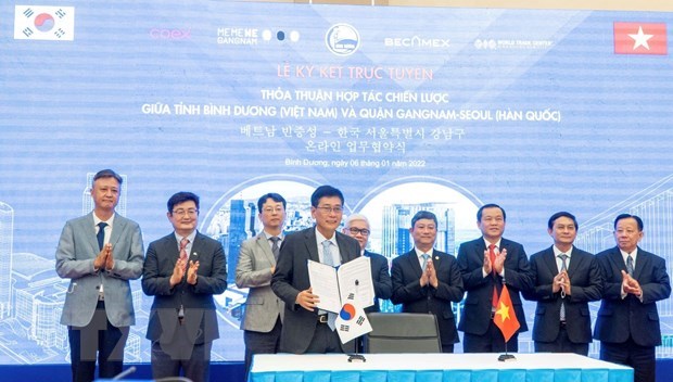 Rubrican localidades de Vietnam y Corea del Sur acuerdo de cooperacion estrategica hinh anh 1