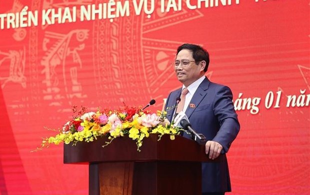 Premier vietnamita insta al sector financiero a garantizar principios de ahorro, integridad y rectitud hinh anh 1
