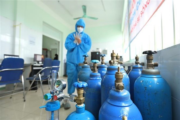 Gobierno vietnamita por garantizar suministro de oxigeno medico hinh anh 1