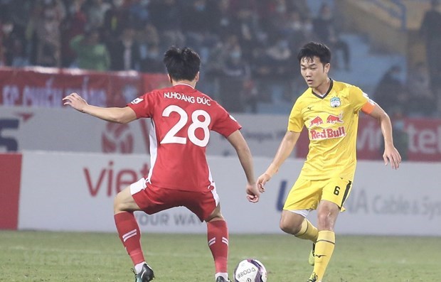 Efectuan sorteo para campeonatos de futbol de Vietnam 2022 hinh anh 1