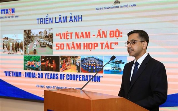 Celebran exposicion fotografica por aniversario 50 de nexos Vietnam-India hinh anh 2