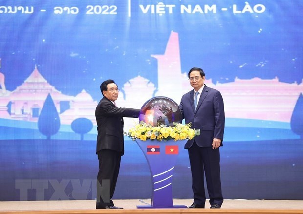 Lanzan Ano de Solidaridad y Amistad 2022 entre Vietnam y Laos hinh anh 2